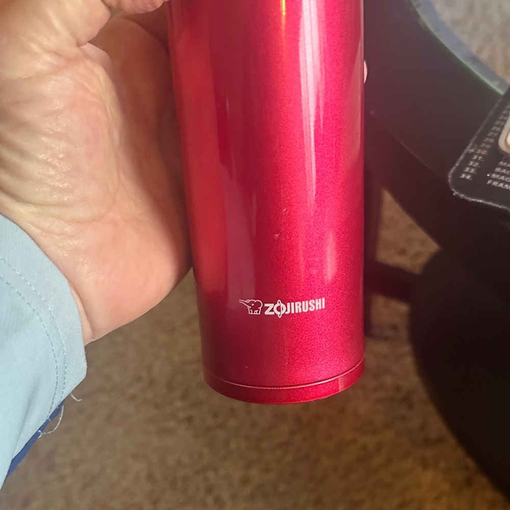 Zojirushi Crimson Stainless Steel Travel Mug